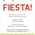 Fiesta Confetti And Flags Cinco De Mayo Invitation