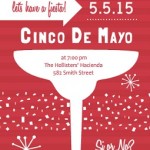 Red Striped Cinco De Mayo Party Invite