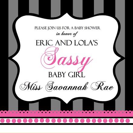 Sassy Baby Shower