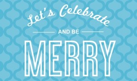 Office Holiday Party Invitations From PurpleTrail Blue Retro Business Corporate Holiday Party Tips
