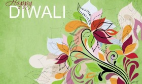 Check out PurpleTrail's Diwali Card Collection! Fancy Floral Diwali Greeting Card
