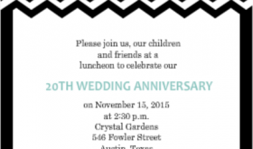 Wedding Anniversary Party Invitations From PurpleTrail We Still Do Black And White Anniversary Invite Inexpensive Wedding Anniversary Ideas