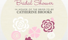 Bridal Shower Invitations From PurpleTrail Whimsical Field Of Flowers Printable Bridal Shower Game Invitations