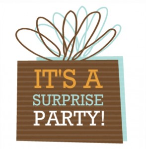Party Invitations From PurpleTrail brown present Birthday Party Invite RSVP tips