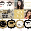 Black and Gold Graduation Party Inspiration Board Black and Gold Graduation Party Theme