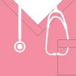 Pink Scrubs Nursing Graduation Invitations