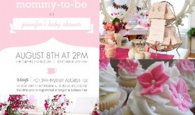 Tea Baby Shower Inspiration Board Baby Shower Tea Party Inspiration