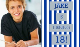 18th birthday invitation by PurpleTrail. 18th birthday invitations
