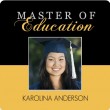 Graduation Announcement Gold And Black