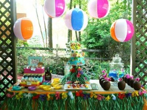 pool party decoration ideas pool party beach balls