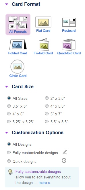 Types and Sizes Types and Sizes