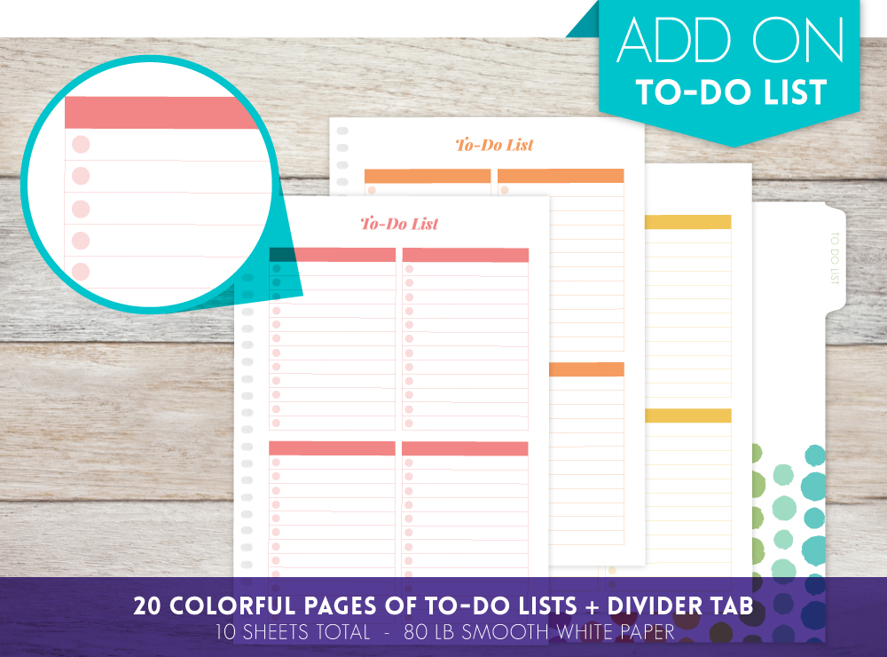 Planner AddOns for PurpleTrail Planners PurpleTrail Planners