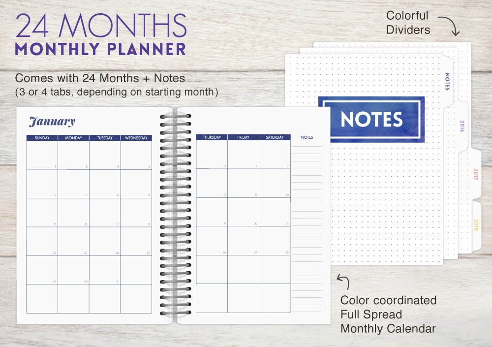 monthly planner by purpletrail purpletrail planners month to month planner
