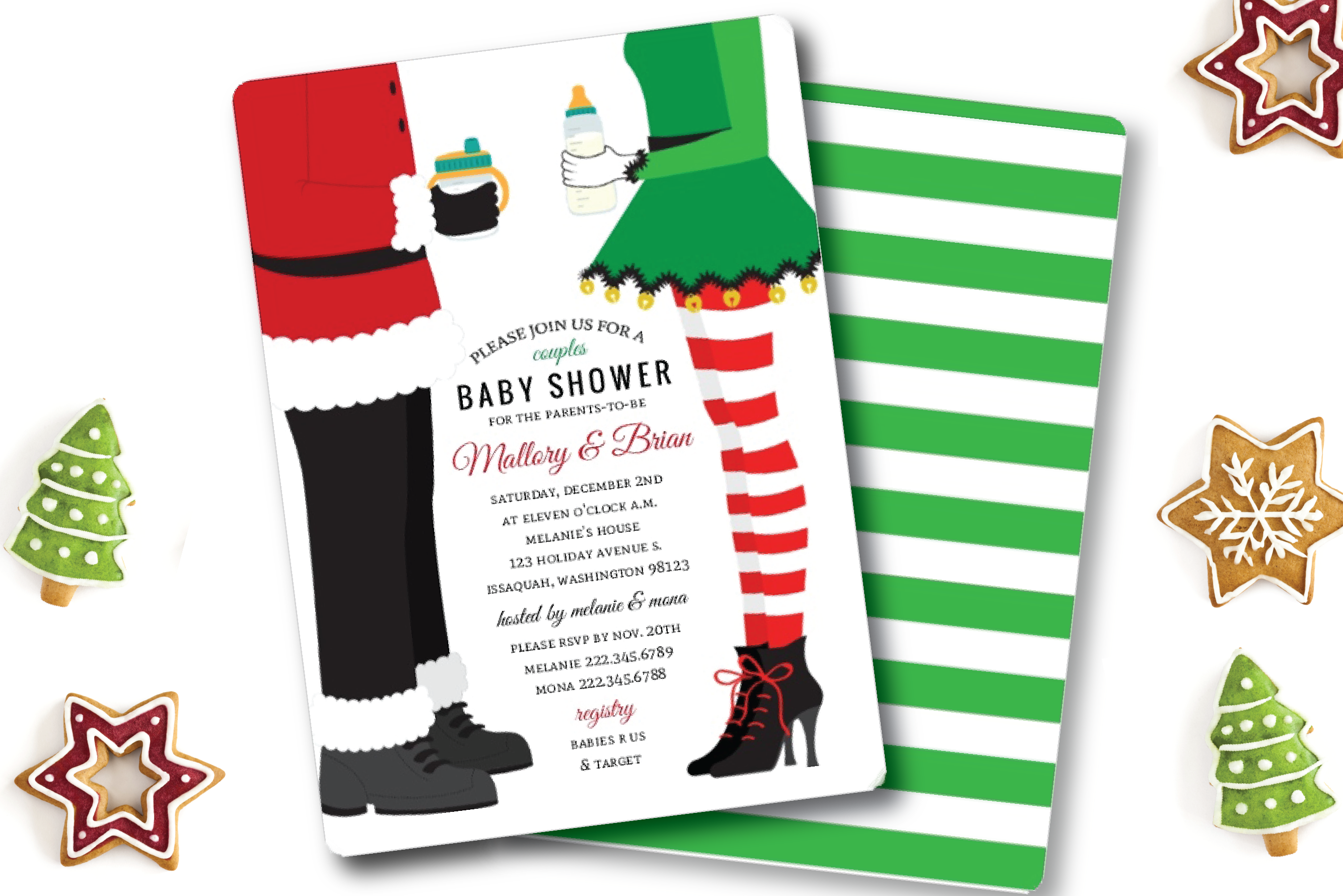 Top 5 Christmas Themed Baby Shower Ideas Invitation Ideas