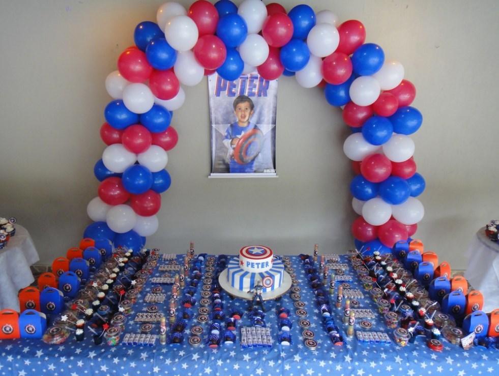 Captain America Birthday Party Ideas | PurpleTrail