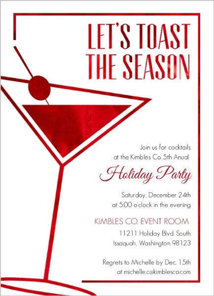 Christmas Party Invitation Ideas 7