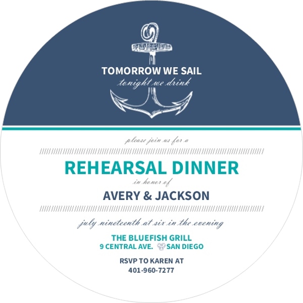 rehearsal dinner invitations wedding